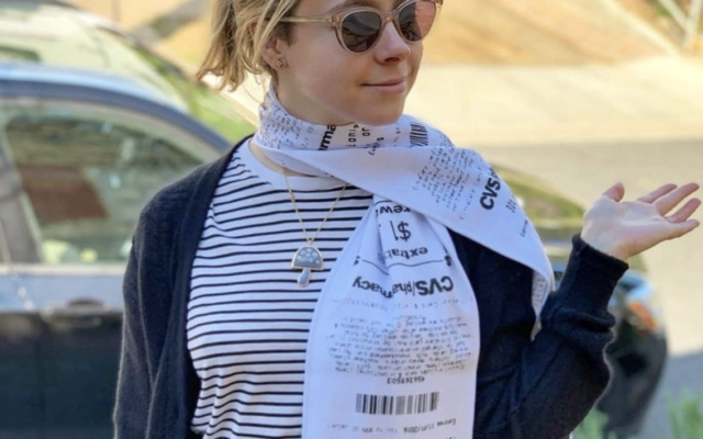 CVS Receipt Scarves Are Actually a Real Thing That You Can Buy