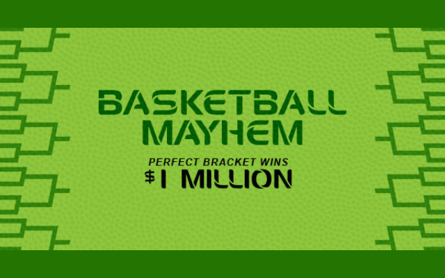 $1,000,000 Basketball Mayhem Bracket Challenge Contest Rules